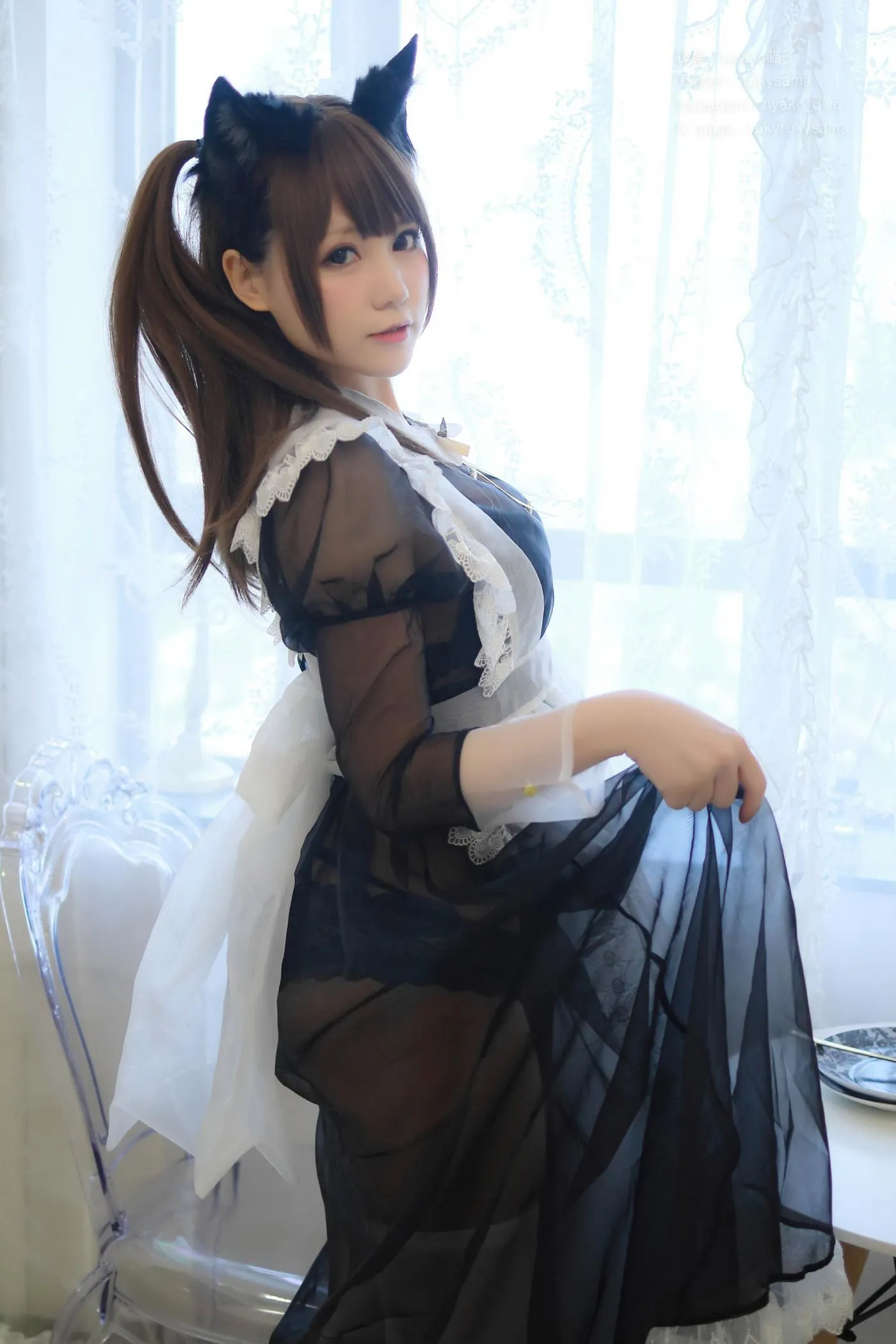 Nyako喵子 – NO.23 透明女仆 [50P]插图6